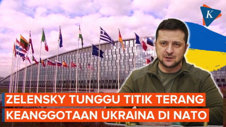 Zelensky Harap Ada Titik Terang soal Keanggotaan Ukraina di NATO