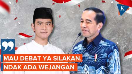 Komentar Jokowi soal Gibran Ikut Debat Cawapres Malam Ini