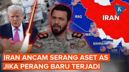 Iran Ancam Jadikan Aset AS Sasaran Serangan Jika Perang Baru Meletus