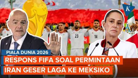 Iran Minta Geser Laga Piala Dunia Dari AS Ke Meksiko, Ini Respons FIFA