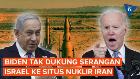 Alasan Biden Tak Akan Dukung Serangan Israel ke Situs Nuklir Iran