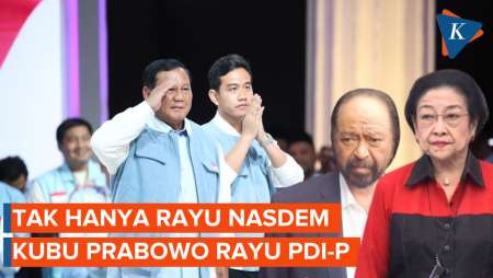 Selain Nasdem, PDI-P juga Diyakini Tengah Dirayu Prabowo untuk Gabung Koalisi