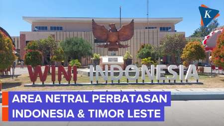 Suasana di PLBN Wini, Pos Lintas Teramai Ke-2 di NTT