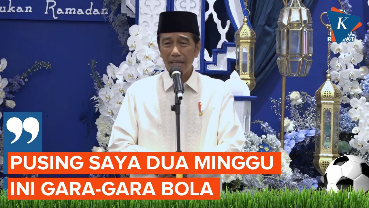 Momen Jokowi Curhat Pusing Urus Batalnya Piala Dunia U20 2023 di Indonesia