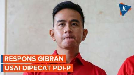 Tanggapan Gibran soal Dipecat PDI-P