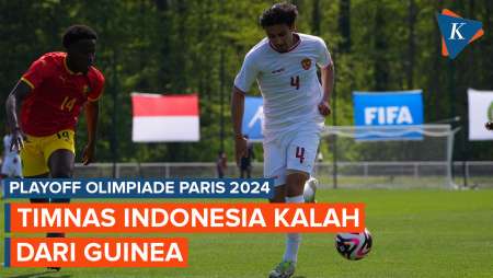 Hasil Timnas U23 Indonesia Vs Guinea: Garuda Kalah, Gagal Melaju ke Olimpiade Paris