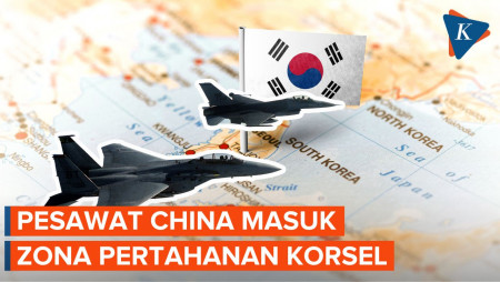 Pesawat Militer China dan Rusia Masuk Zona Pertahanan Udara Korsel  T