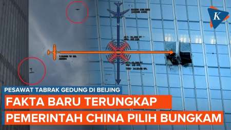Terungkap! Pesawat Yang Tabrak Gedung Di Beijing Ternyata Nyaris Hantam Pesawat Penumpang