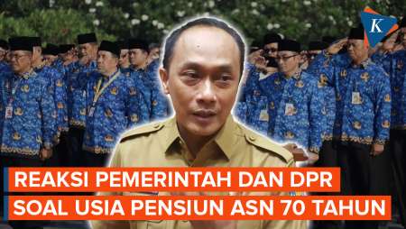 Usai Pensiun ASN Diusulkan 70 Tahun, Bagaimana Sikap Pemerintah dan DPR?