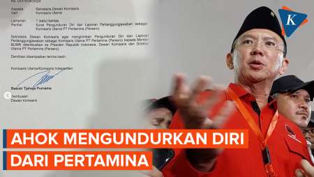 Demi Ganjar-Mahfud, Ahok Mundur dari Komisaris Utama Pertamina