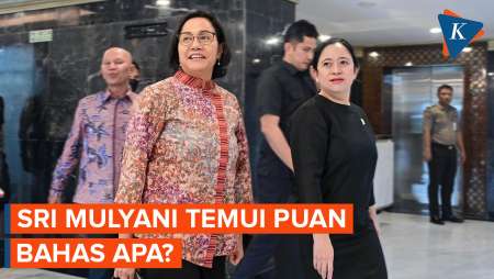 Menkeu Sri Mulyani Temui Puan Maharani, Ini yang Dibahas