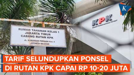 Selundupkan HP di Rutan KPK Dikenai Rp 10 Juta -…