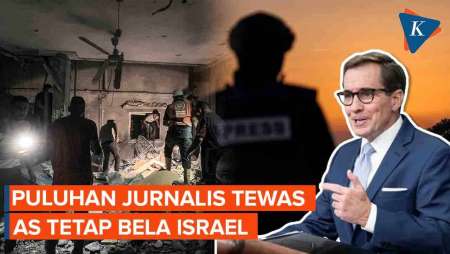 AS Bela Israel soal Puluhan Jurnalis yang Tewas di Gaza