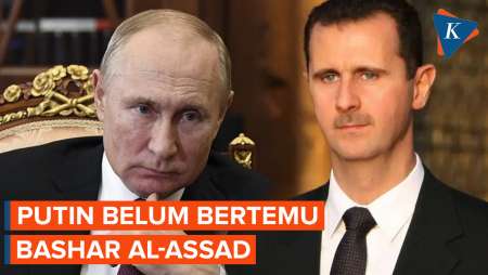 Putin Akui Belum Bertemu dengan Presiden Suriah Bashar Al-Assad di Moskwa