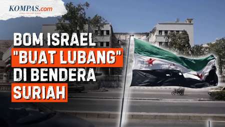 Potret Bendera Suriah 