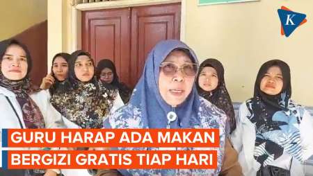 Guru SD Harap Program Makan Bergizi Gratis Digelar Tiap Hari: Agar Anak-anak Lebih Sehat