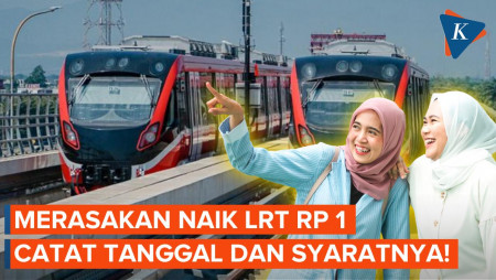 LRT Sediakan Tarif Spesial untuk Masyarakat Umum, Ini Syarat dan Masa Berlakunya