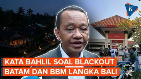 [FULL] Kata Bahlil Soal Blackout Batam Dan Antrean BBM Bali, Apa Pemicunya?
