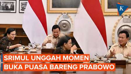 Sri Mulyani Unggah Momen Buka Puasa Bersama Prabowo di Tengah Isu Mundur