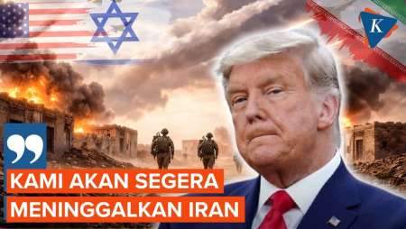 Trump Umumkan Akhir Perang Lawan Iran, 2–3 Minggu Lagi Selesai?
