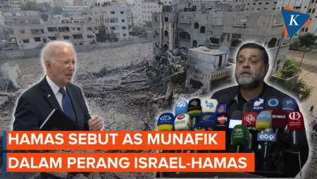 Hamas Tuduh AS Munafik, Bicara Perlindungan Warga Sipil tapi Dukung Serangan Israel