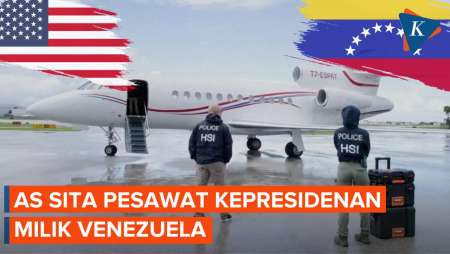 AS Sita Pesawat Kepresidenan Venezuela karena Alasan Pelanggaran Sanksi