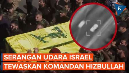 Detik-detik Serangan Israel yang Menewaskan Komandan Hizbullah di Lebanon