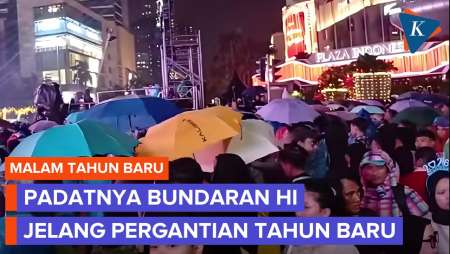 Hujan Tak Mematahkan Semangat Warga Sambut Tahun Baru 2026