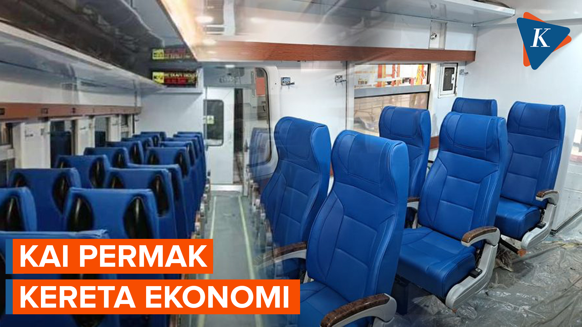 Kursi Kereta Ekonomi KAI Tak Lagi 90 Derajat, Toilet-nya Duduk