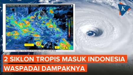 Indonesia Dibayangi Siklon Tropis Hayley Dan Bibit Siklon Tropis 98S, Begini Prediksi BMKG!