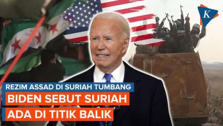 Biden: Suriah di Titik Balik, Bisa Dibentuk bagi Masa Depan yang Lebih Baik!