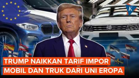 Hubungan Merenggang, AS Naikkan Tarif Impor Mobil Eropa 25 Persen