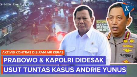 Prabowo Dan Kapolri Didesak Usut Tuntas Kasus Aktivis KontraS Disiram Air Keras