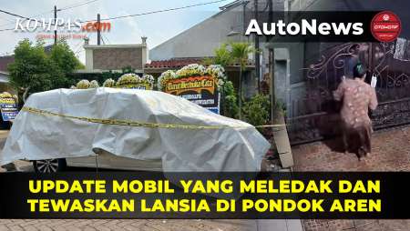 Mobil Terbakar di Pondok Aren yang Tewaskan Lansia Diduga Avanza