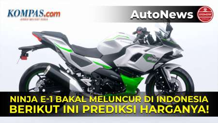 Prediksi Harga Calon Motor Listrik Kawasaki, Tembus Rp 100 Juta?