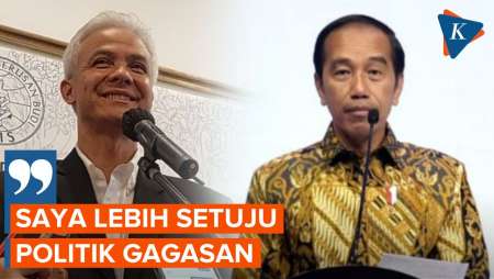 Soal Jokowi Singgung Banyak Drama Politik, Ganjar: Saya Lebih Setuju Politik Gagasan