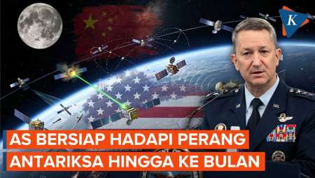 AS Bersiap Hadapi Perang Antariksa Hingga Ke Bulan, Sebut China Ancaman Nyata