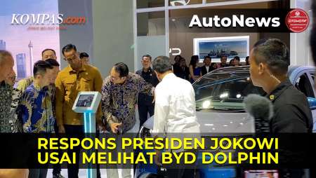 Ini Respons Jokowi Saat Melihat BYD Dolphin