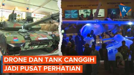 Drone dan Tank Terbaru Curi Perhatian Dalam Pameran di Pakistan