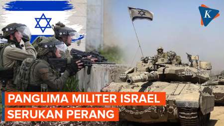 Memanas, Panglima Militer Israel Serukan Perang Lawan Hamas