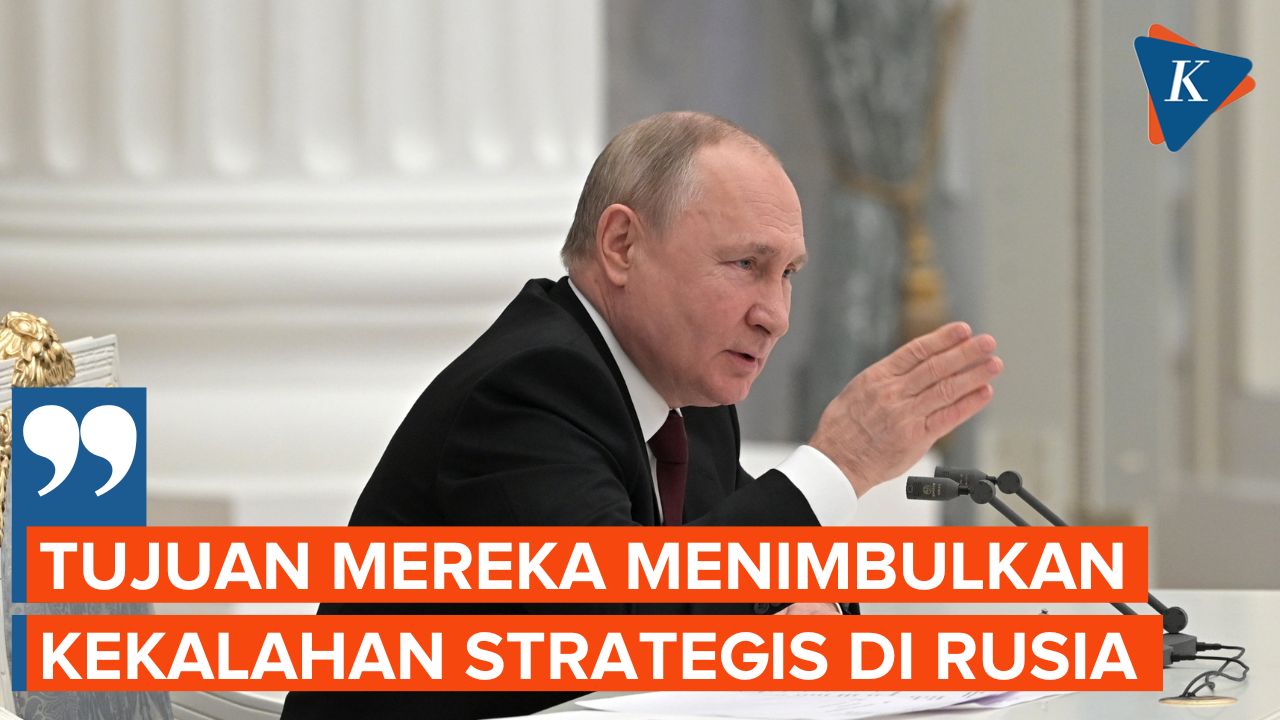 Putin Sebut AS dan NATO Inginkan Kekalahan Strategis Rusia