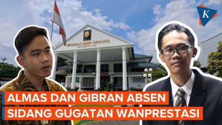 Alasan Almas dan Gibran Kompak Tak Hadiri Sidang Perdana Gugatan Wanprestasi