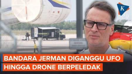 Geger UFO Tabrak Pesawat Di Jerman Usai Ancaman Drone Yang Bawa Bom