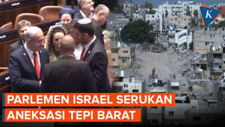 Parlemen Israel Serukan Pendudukan Tepi Barat secara Simbolis