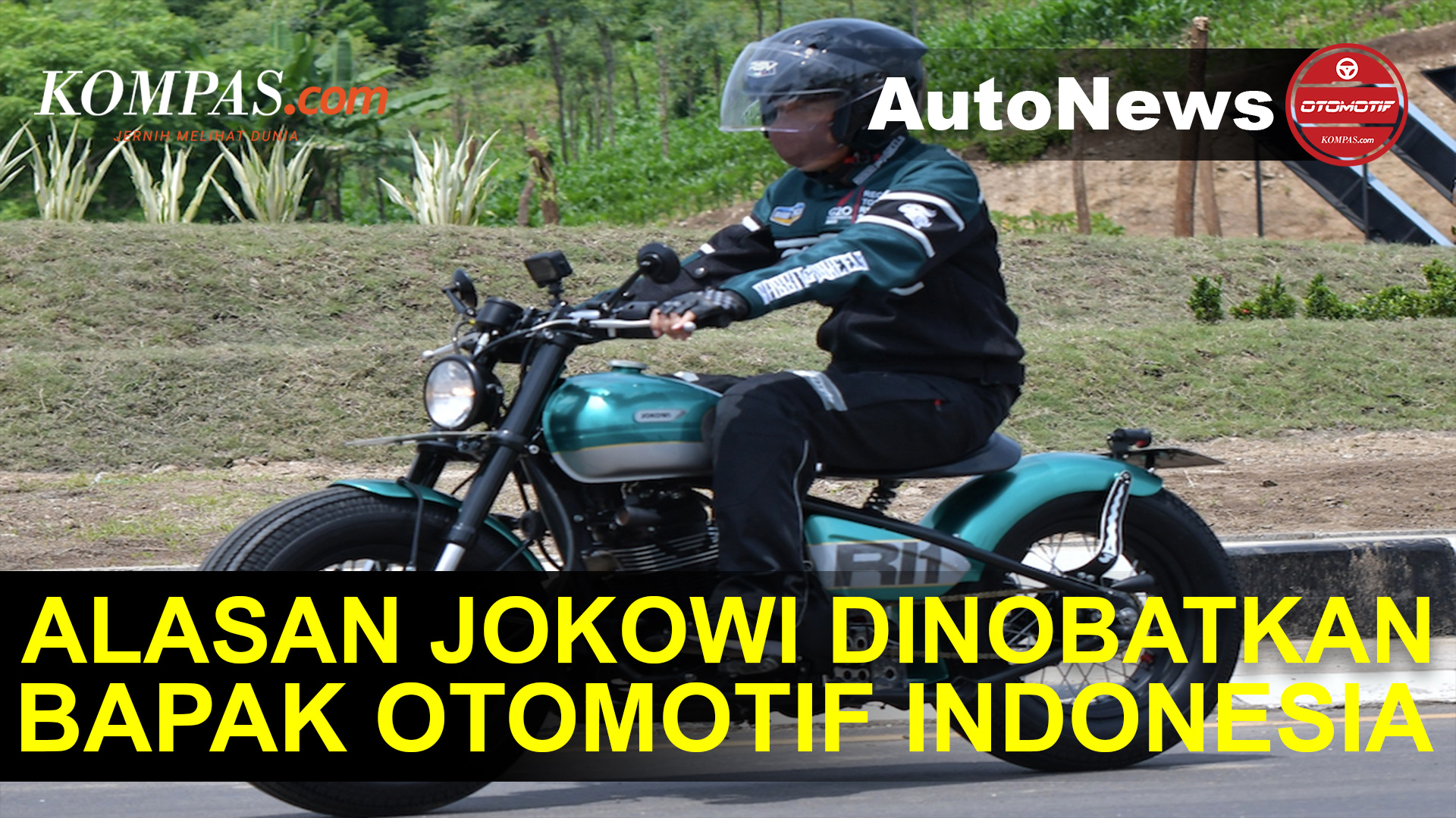 IMI Kukuhkan Presiden Jokowi Jadi Bapak Otomotif Indonesia