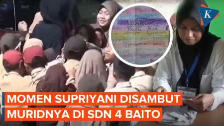 Momen Guru Supriyani Kembali Mengajar, Disambut Pelukan Murid 