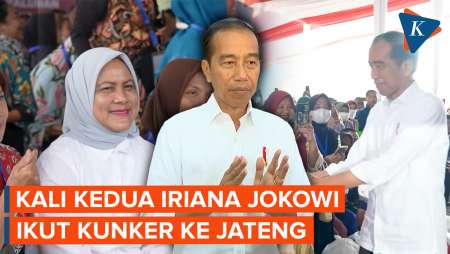 Iriana Kembali Dampingi Jokowi Kunjungan Kerja ke Jateng