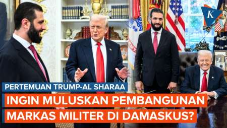 Bertemu Presiden Suriah, Trump Ingin Muluskan Pembangunan Markas Militer AS?