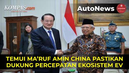 Jumpa Ma'ruf Amin, China Terus Dukung Percepatan Ekosistem EV RI