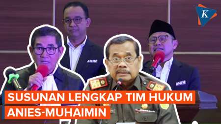 Eks Ketua MK hingga Mantan Jaksa Agung Masuk Tim Hukum Amin